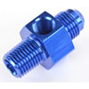 Fuel Pressure Adapter Fitting -6AN Male to 1/4" NPT - image 2