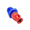 -6 AN Male to 1/4 in. Tube Fitting [Blue/Red] - image 1