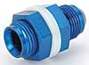 Blue High-Flow Fuel Cell Bulkhead Fitting -10AN - image 2