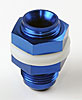 Blue High-Flow Fuel Cell Bulkhead Fitting -12AN - image 2
