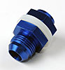Blue High-Flow Fuel Cell Bulkhead Fitting -12AN - image 3