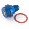 Filtered Carburetor Inlet Fitting [-6 AN to 7/8 in.-20, Blue] - image 2
