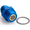 Filtered Carburetor Inlet Fitting Blue - image 2