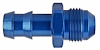 AN to Hose Barb Straight  Adapter Fitting [-8 AN Male to 1/2 in. Hose, Blue] - image 1