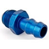 AN to Hose Barb Straight  Adapter Fitting [-8 AN Male to 1/2 in. Hose, Blue] - image 3
