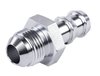 AN to Hose Barb Straight  Adapter Fitting [-8 AN Male to 1/2 in. Hose, Clear] - image 2