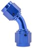 Blue -6 AN 45 degree Swivel Coupler - image 2