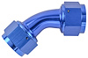 Blue -16 AN 45 degree Swivel Coupler - image 1