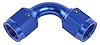Blue -6 AN 90 degree Swivel Coupler - image 1