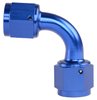Blue -8AN 90 degree Swivel Coupler - image 2