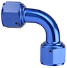 Blue -10 AN 90 degree Swivel Coupler - image 1