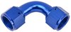 Blue -10 AN 90 degree Swivel Coupler - image 2