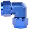 Blue -16 AN 90 degree Swivel Coupler Low Profile - image 2