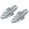 AN to Inverted Flare Male Caliper Fittings [-4 AN x 10mm x 1.5 Inverted Flare] - image 1