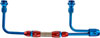Dual Feed Adjustable Fuel Line, Adjusts from 8 21/32 in. to 9 3/4 in. [Red/Blue] - image 2
