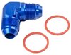 Dual Feed Fuel Line Kit for Holley 4500 Carburetors [-8 AN, Blue/Red] - image 3