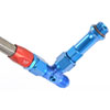 Dual Feed Fuel Line (Fuel Log) Kit for Holley Ultra HP Aluminum 4150 Carburetors [-8 AN, Blue/Red] - image 3
