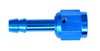 AN to Straight Hose Barb Adapter Fitting [-4 AN Female to 1/4 in. I.D. Hose, Blue] - image 3