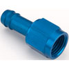 AN to Straight Hose Barb Adapter Fitting [-6 AN Female to 3/8 in. I.D. Hose, Blue] - image 2