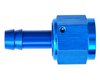 AN to Straight Hose Barb Adapter Fitting [-8 AN Female to 3/8 in. I.D. Hose, Blue] - image 3