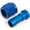 AN to Straight Hose Barb Adapter Fitting [-8 AN Female to 1/2 in. I.D. Hose, Blue] - image 2