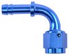 AN to 90-Degree Hose Barb Adapter Fitting [-6 AN Female to 5/16 in. I.D. Hose, Blue] - image 2