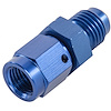 AN Female Swivel to Male Expander Fitting [-3 AN Female to -4 AN Male, Blue Hard Anodized] - image 1