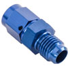 AN Female Swivel to Male Expander Fitting [-3 AN Female to -4 AN Male, Blue Hard Anodized] - image 3