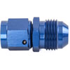 AN Female Swivel to Male Expander Fitting [-6 AN Female to -8 AN Male, Blue Hard Anodized] - image 2