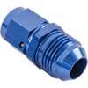 AN Female Swivel to Male Expander Fitting [-6 AN Female to -8 AN Male, Blue Hard Anodized] - image 3