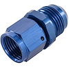 AN Female Swivel to Male Expander Fitting [-8 AN Female to -10 AN Male, Blue Hard Anodized] - image 1