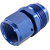 AN Female Swivel to Male Expander Fitting [-12 AN Female to -16 AN Male, Blue Hard Anodized] - image 1