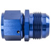 AN Female Swivel to Male Expander Fitting [-12 AN Female to -16 AN Male, Blue Hard Anodized] - image 2