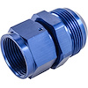 AN Female Swivel to Male Expander Fitting [-16 AN Female to -20 AN Male, Blue Hard Anodized] - image 1