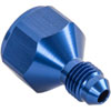 AN Female to Male Reducer Fitting [-8 AN Female to -4 AN Male, Blue Hard Anodized] - image 3