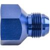 AN Female to Male Reducer Fitting [-16 AN Female to -12 AN Male, Blue Hard Anodized] - image 2
