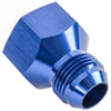 AN Female to Male Reducer Fitting [-16 AN Female to -12 AN Male, Blue Hard Anodized] - image 3