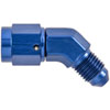 AN Female to AN Male 45-Degree Union [-3 AN Female Swivel to -3 AN Male, Blue] - image 2
