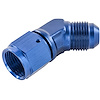 AN Female to AN Male 45-Degree Union [-8 AN Female Swivel to -8 AN Male, Blue] - image 1
