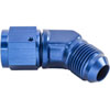 AN Female to AN Male 45-Degree Union [-8 AN Female Swivel to -8 AN Male, Blue] - image 3