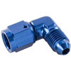 AN Female to AN Male 90-Degree Union [-4 AN Female Swivel to -4 AN Male, Blue] - image 3