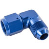 AN Female to AN Male 90-Degee Union [-8 AN Female Swivel to -8 AN Male, Blue] - image 3