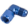 AN Female to AM Male 90-Degree Union [-10 AN Female Swivel to -10 AN Male, Blue] - image 1
