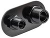 Firewall Bulkhead 2-Port Black Aluminum - image 2