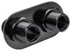 Firewall Bulkhead 2-Port Black Aluminum - image 2