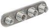 Firewall Bulkhead 4-Port Polished Aluminum - image 2