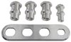 Firewall Bulkhead 4-Port Polished Aluminum - image 3