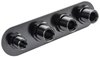 Firewall Bulkhead 4-Port Black Aluminum - image 2