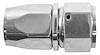 Polished Straight Hose End -12AN - image 1