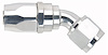 Polished 45° Swivel Hose End -10AN - image 1